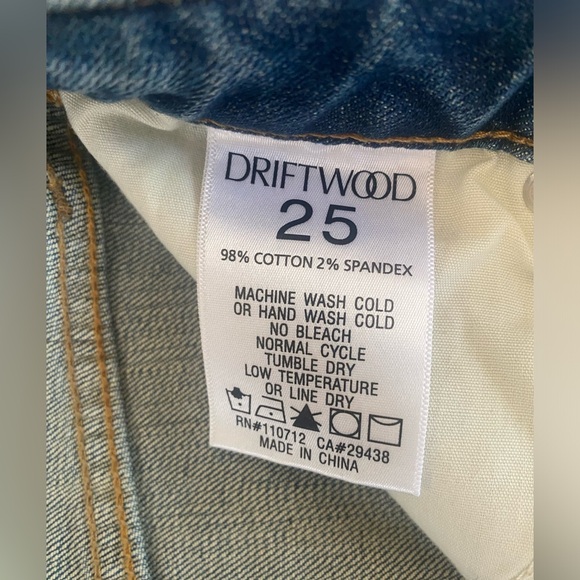 Driftwood Jean Mini Skirt - Picture 4 of 9